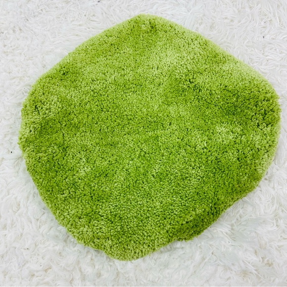 UNBRANDED lime green carpet toilet lid cover - Picture 3 of 7